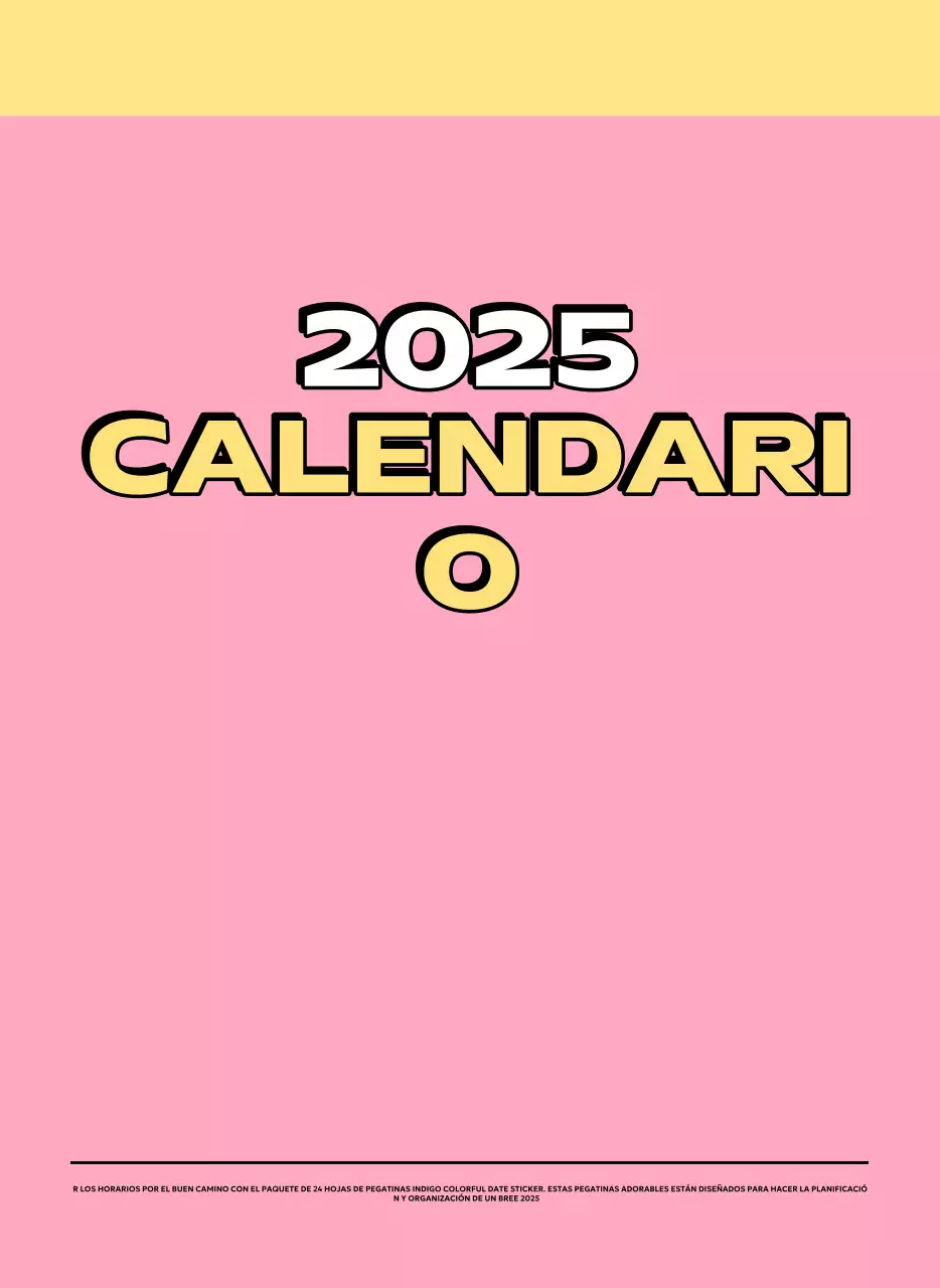 Coloridos calendarios con diversas ilustraciones retro