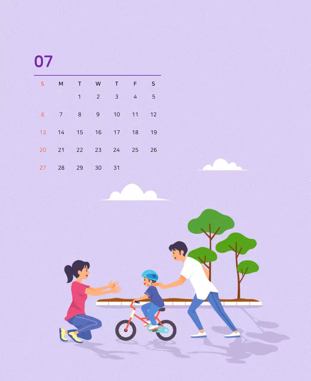 Concetto di illustrazione di famiglia multicolore