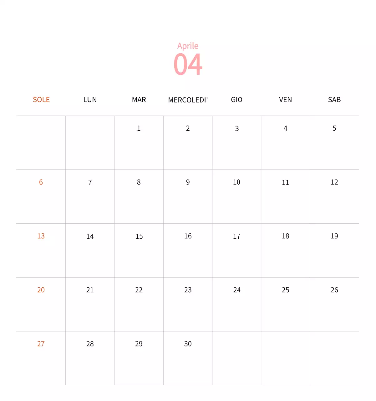 Calendario di Capodanno con una calda illustrazione