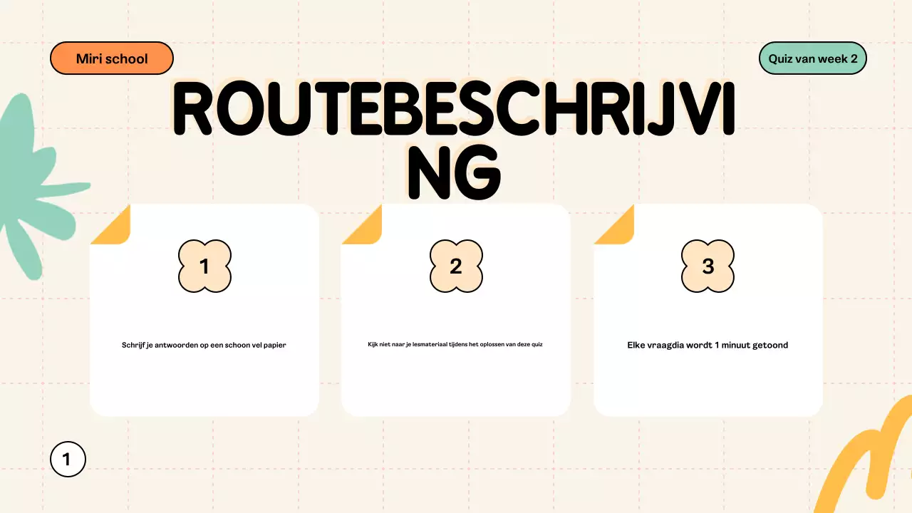 Mint Moderne Quiz Lesmateriaal