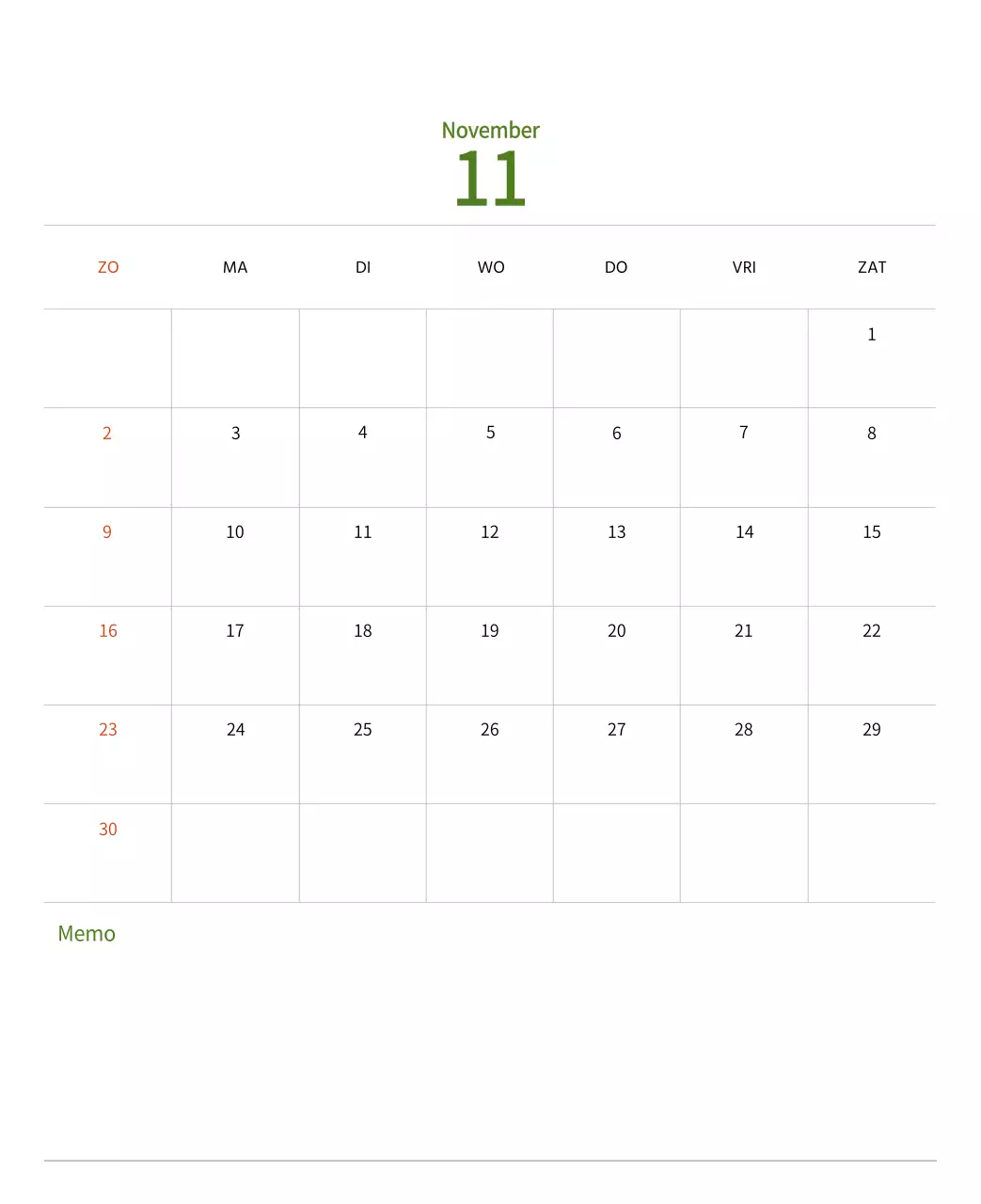 Stempelillustraties met een warm concept