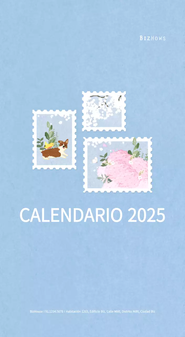 Ilustraciones de sellos con un concepto cálido