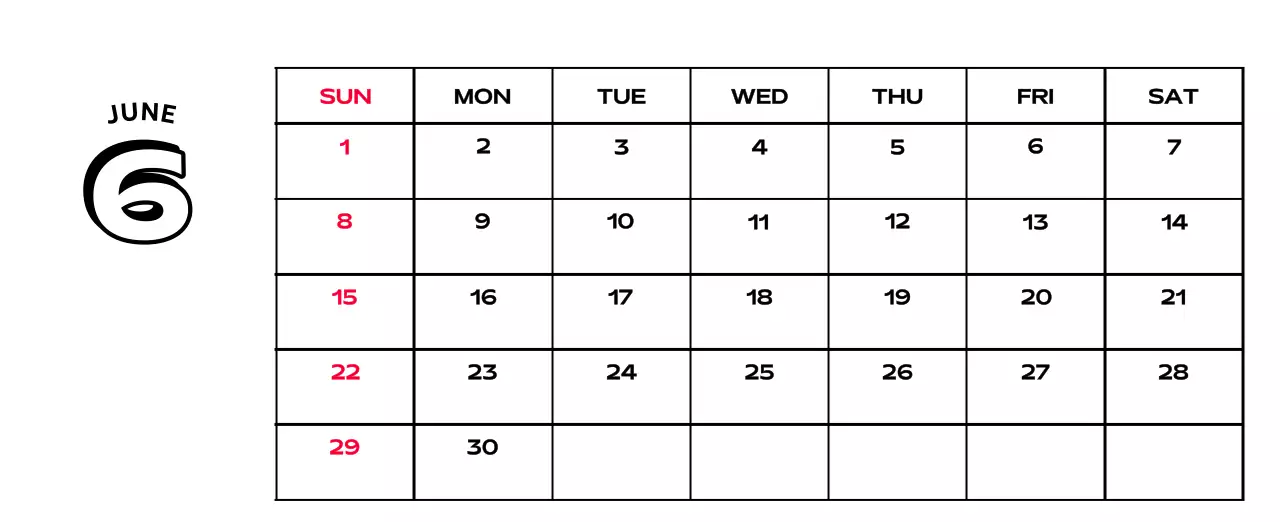 様々なレトロなイラストが描かれたカラフルなカレンダーカレンダー