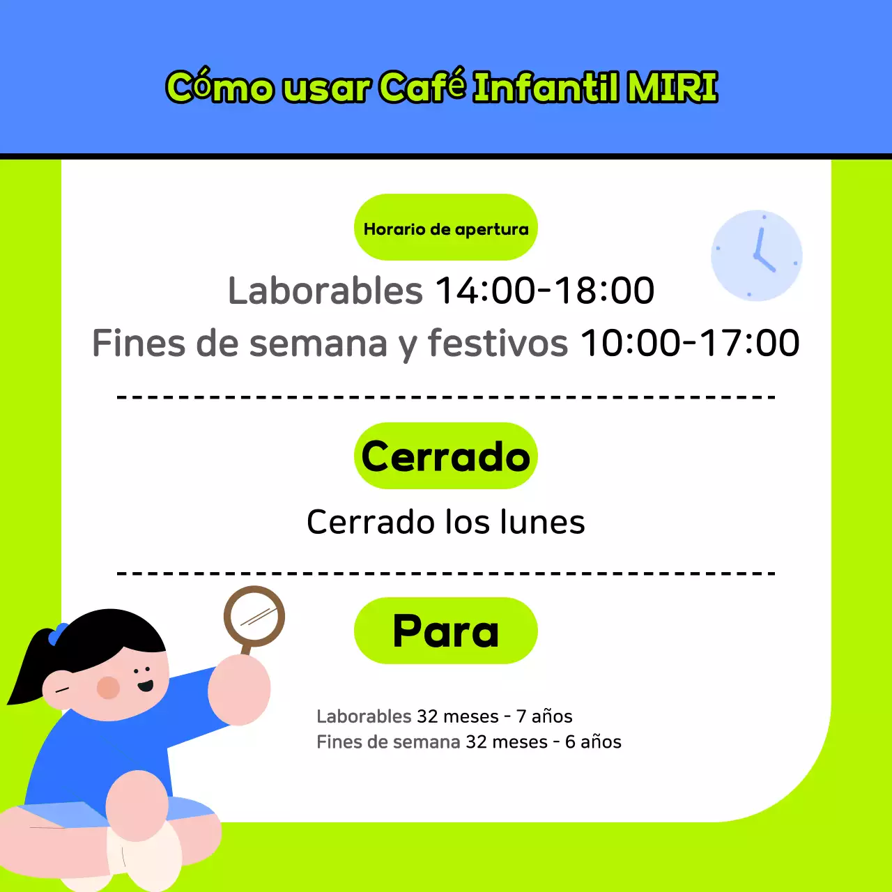 Promoción de Año Nuevo de bonitos cafés para niños