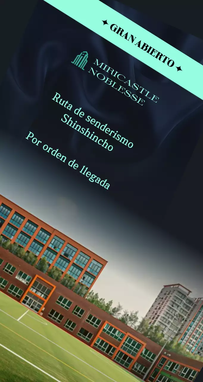 Anuncios inmobiliarios de lujo en negro