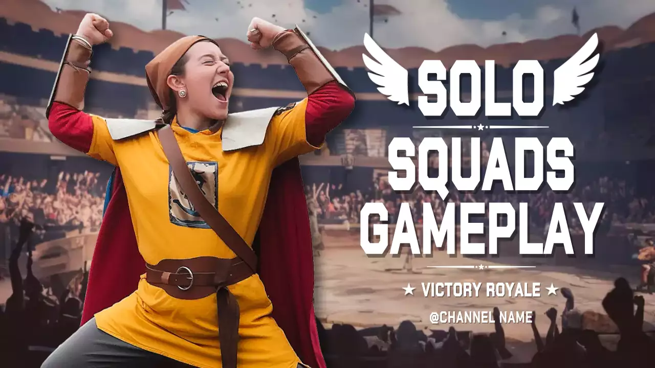 Yellow Medieval Gameplay Announcement YouTube Thumbnail