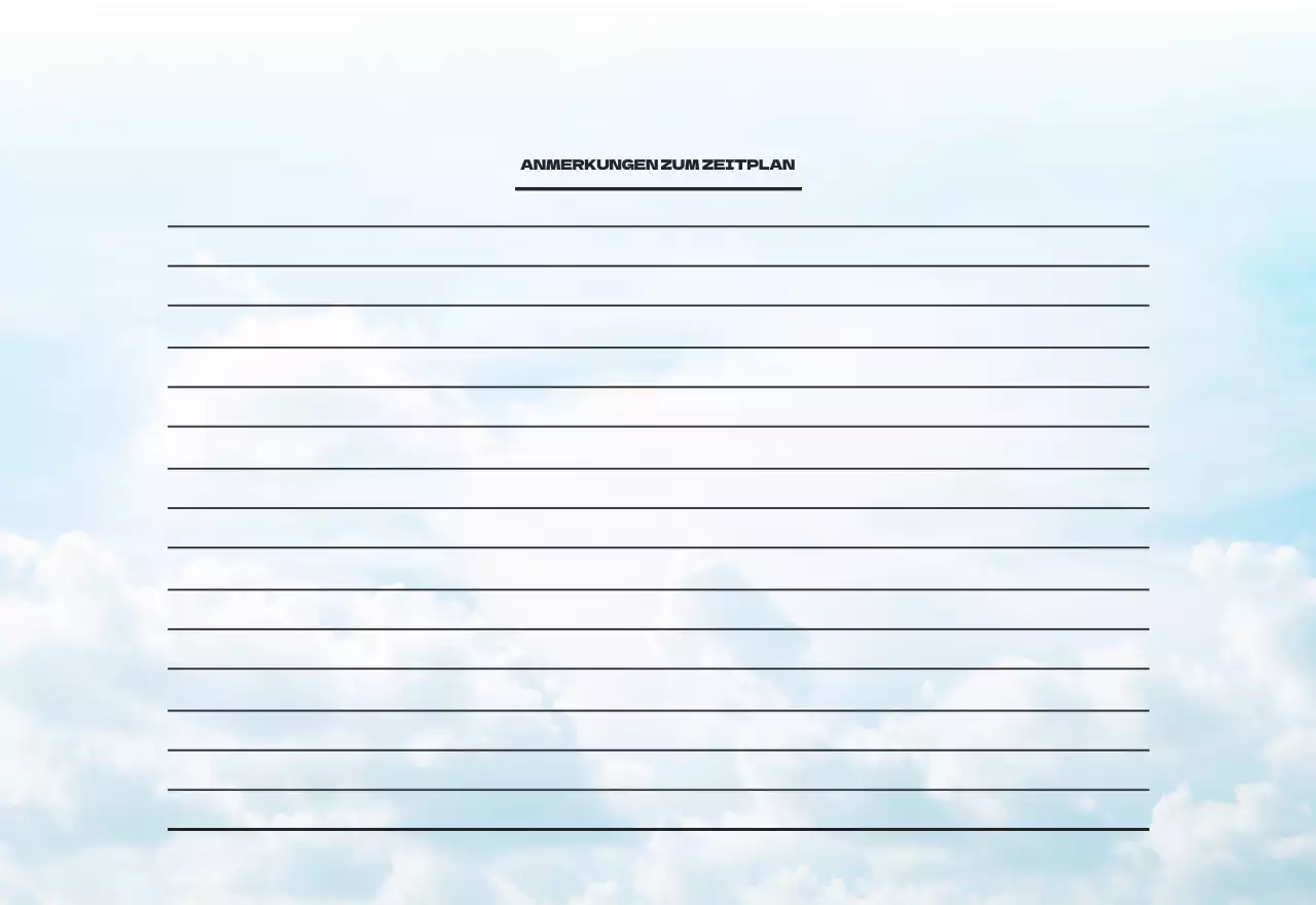 Himmel Foto sauber Kalender