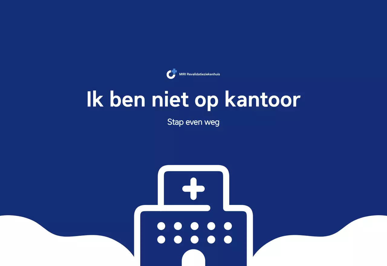 Eenvoudige kalender met blauwe, strakke illustraties