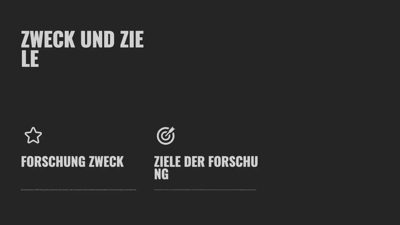 Präsentation des Gruppenprojekts Schwarz und Orange