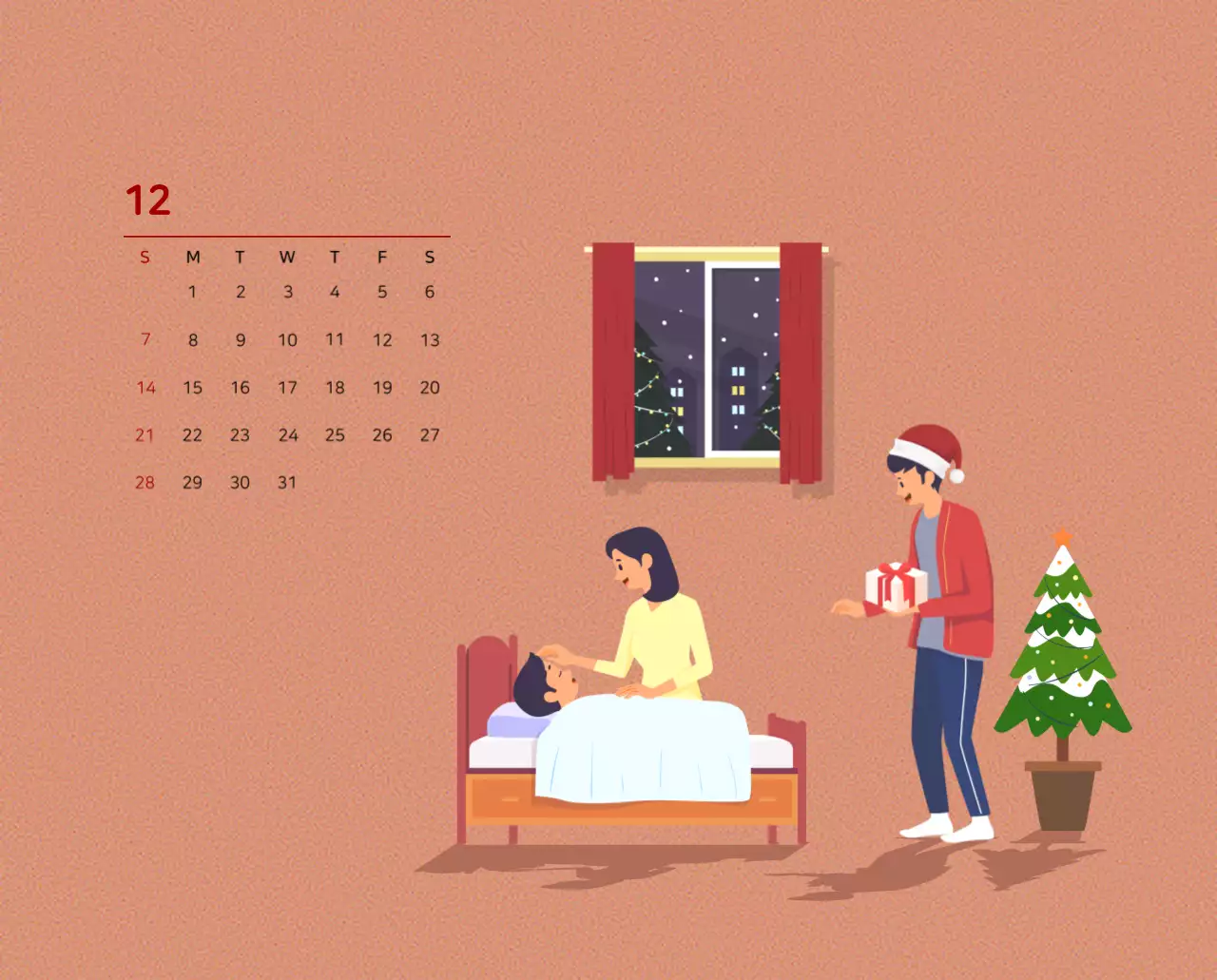 様々な色の家族イラストのコンセプト