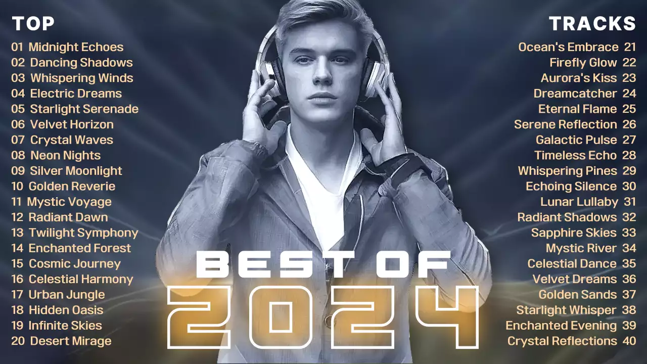 Grey Modern Music Playlist YouTube Thumbnail