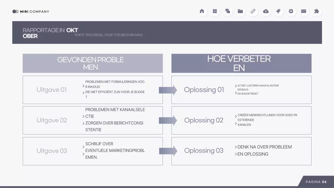 Grijze moderne rapporten analyseren
