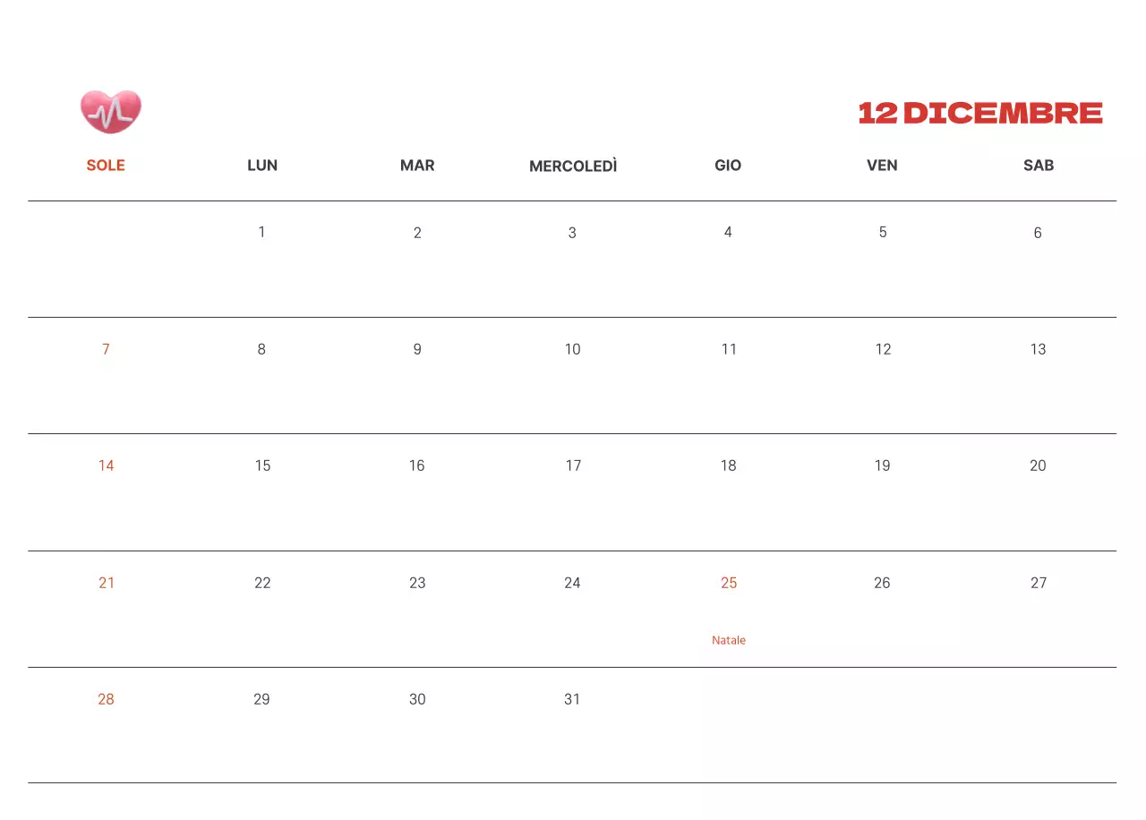 Un ospedale festivo con illustrazioni a tema salute e famiglia e accenti colorati