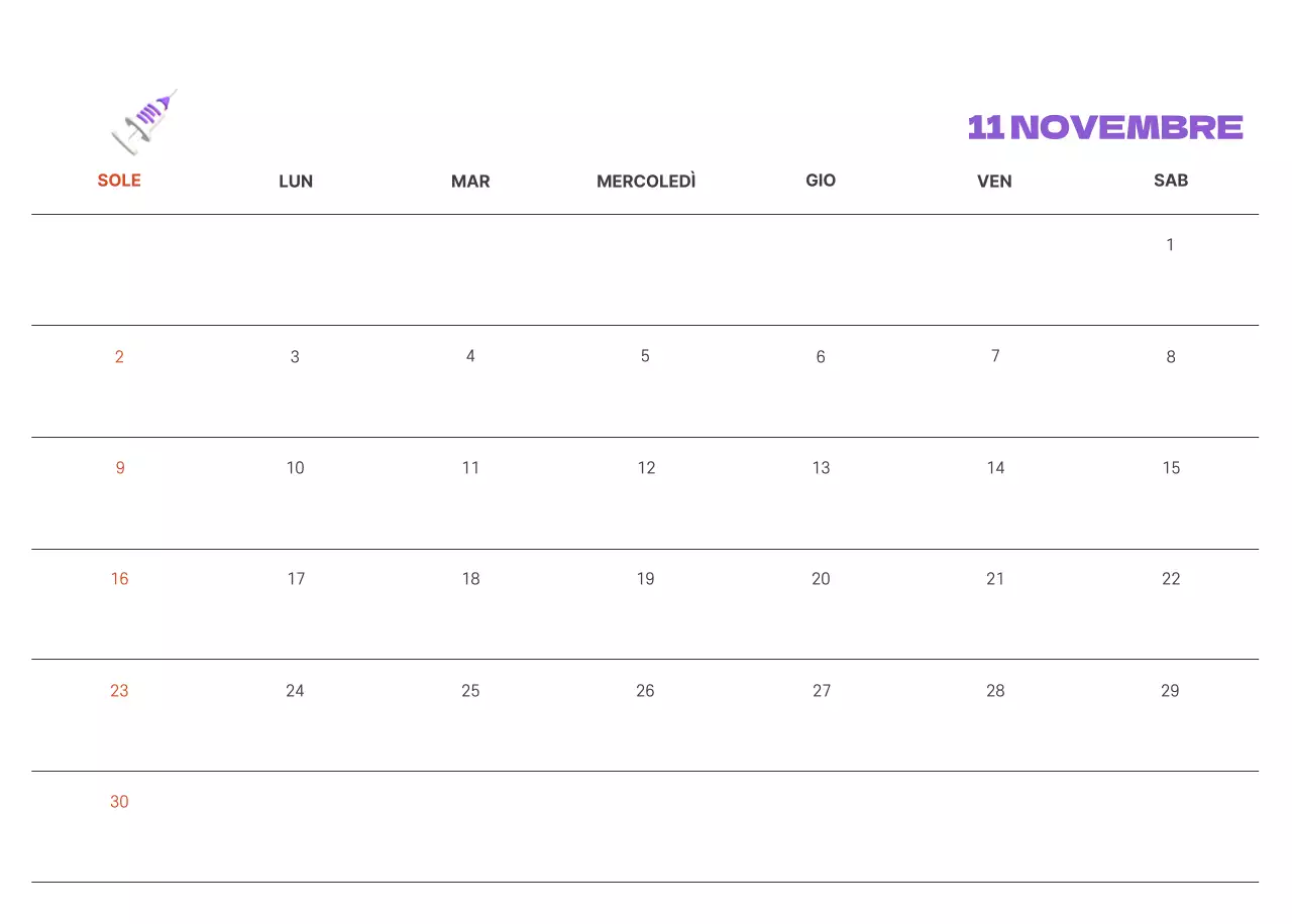 Un ospedale festivo con illustrazioni a tema salute e famiglia e accenti colorati