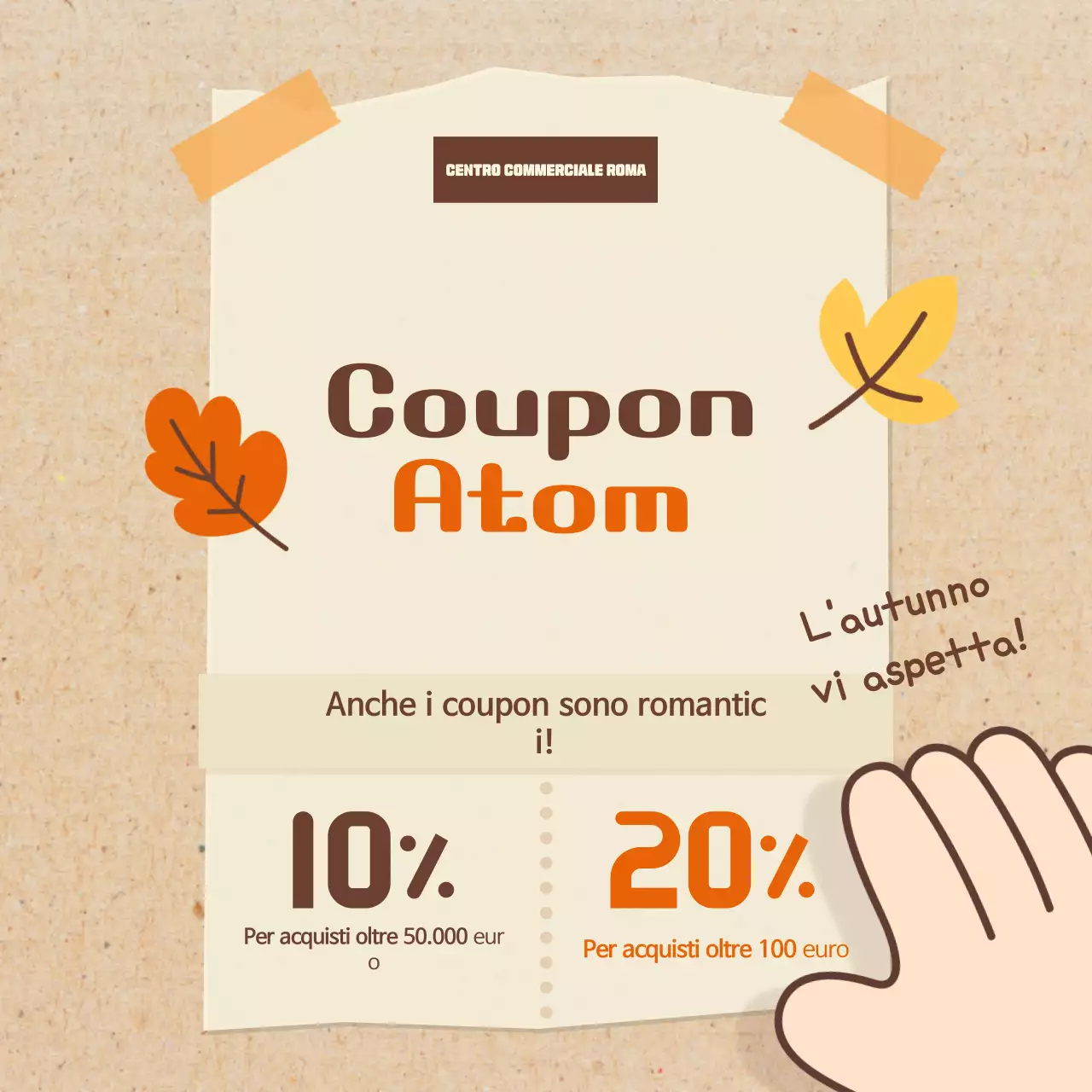 Vendita autunnale Orange Vintage