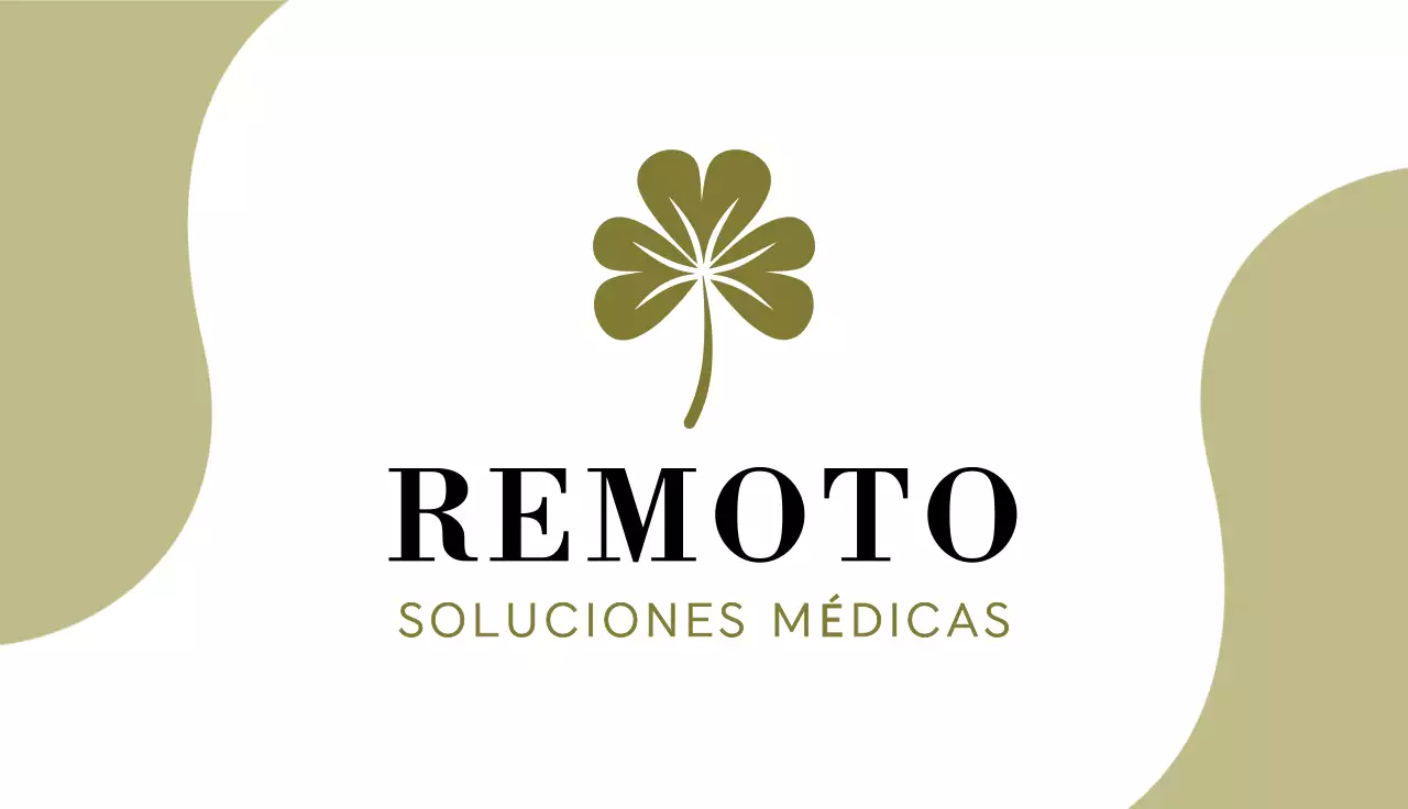 tarjeta de visita sage minimal