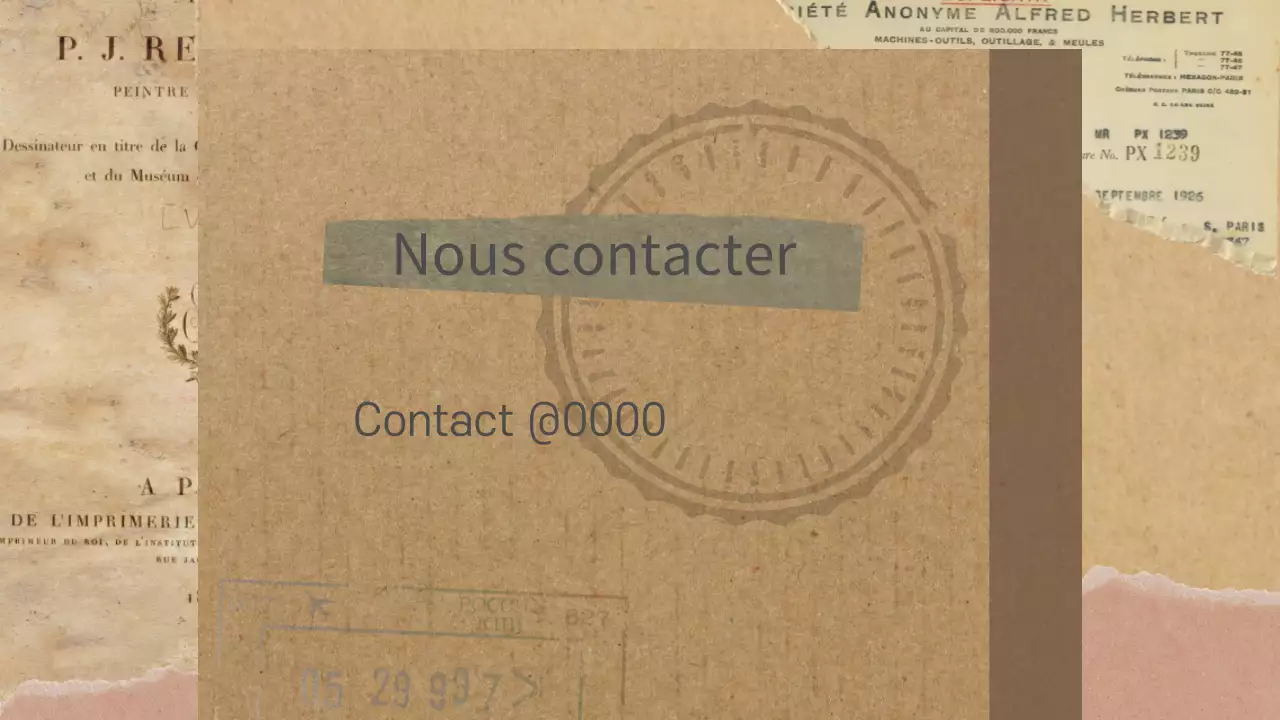 Présentation de l'agenda Brown Vintage