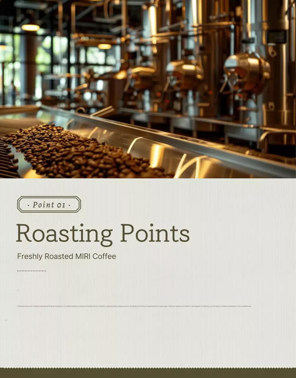 Mint Vintage Coffee Promotion Poster