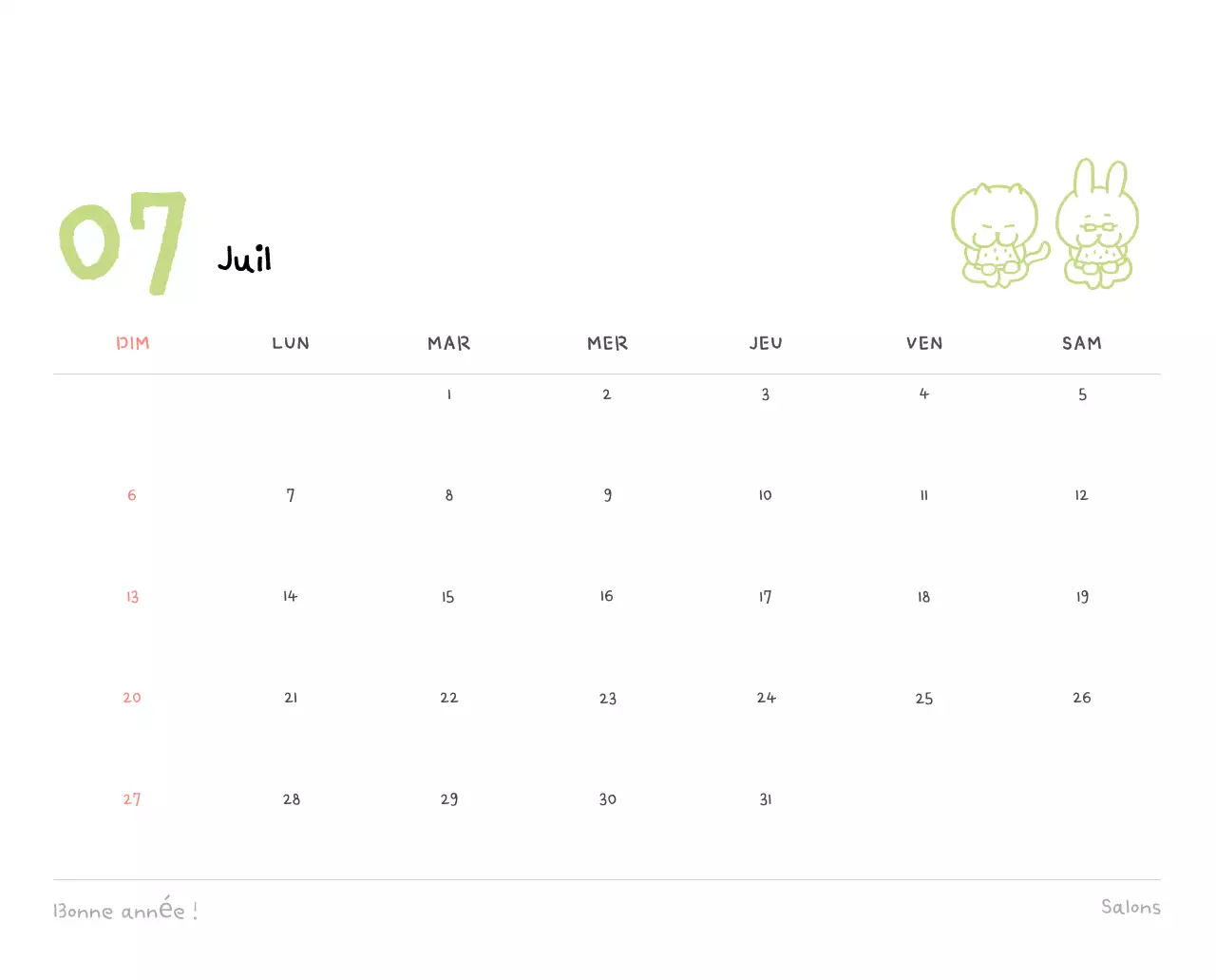 Calendrier journalier en ivoire