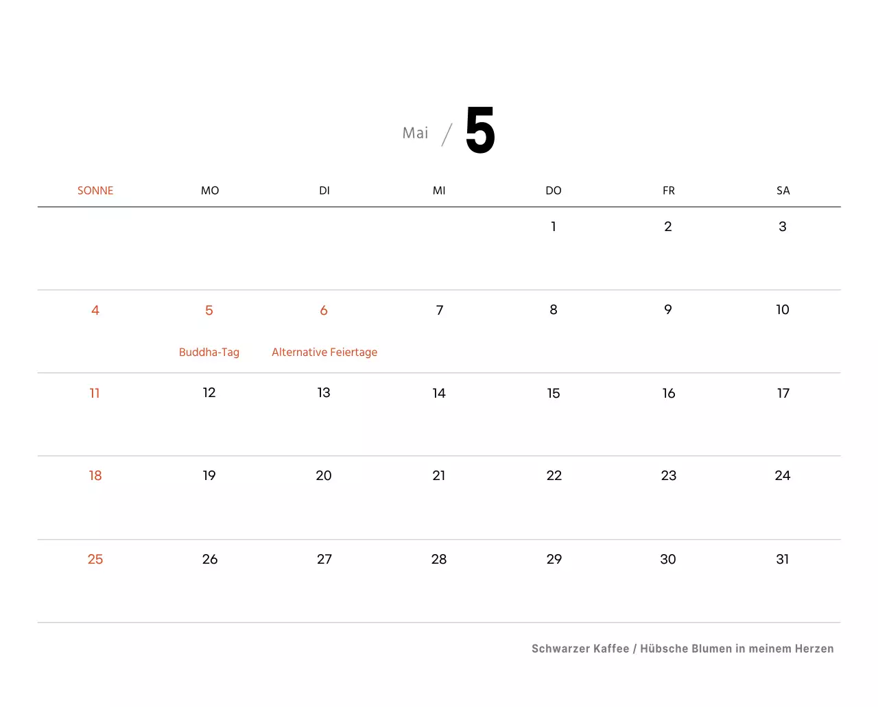 Ein weiß-braunes sentimentales Café