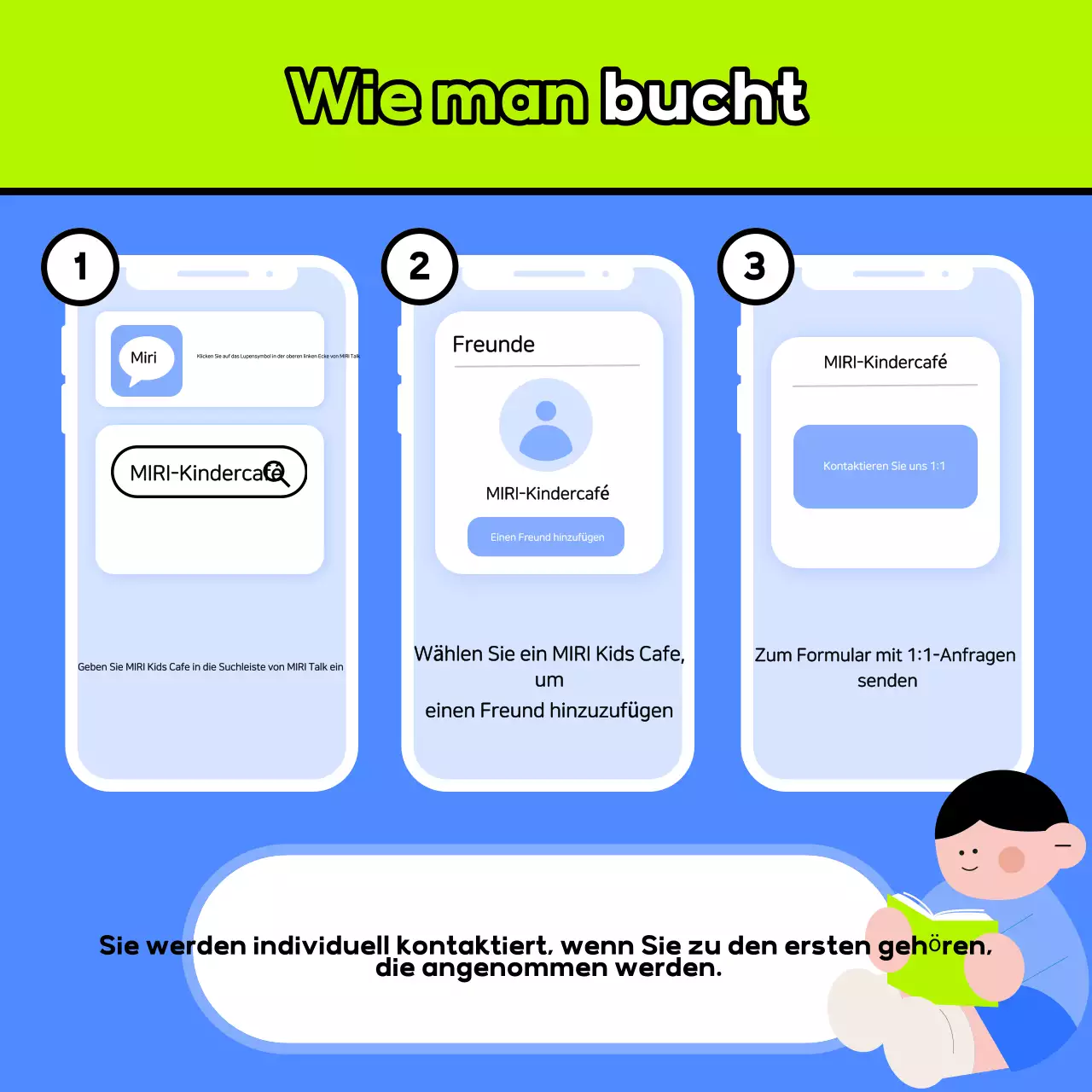 Neujahrsaktion für niedliche Kindercafés