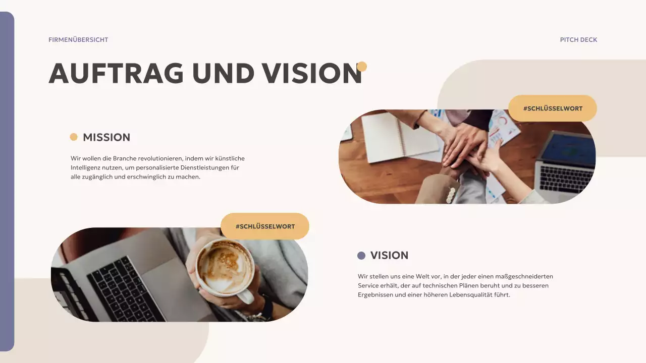 beige modernes Übersichtsfeld