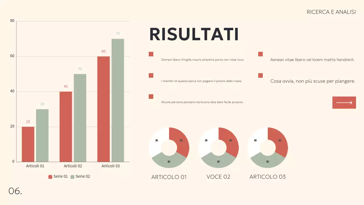presentazione del progetto moderno beige