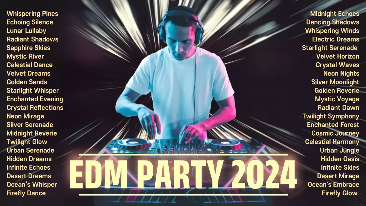 Neon Trendy Edm Event YouTube Thumbnail