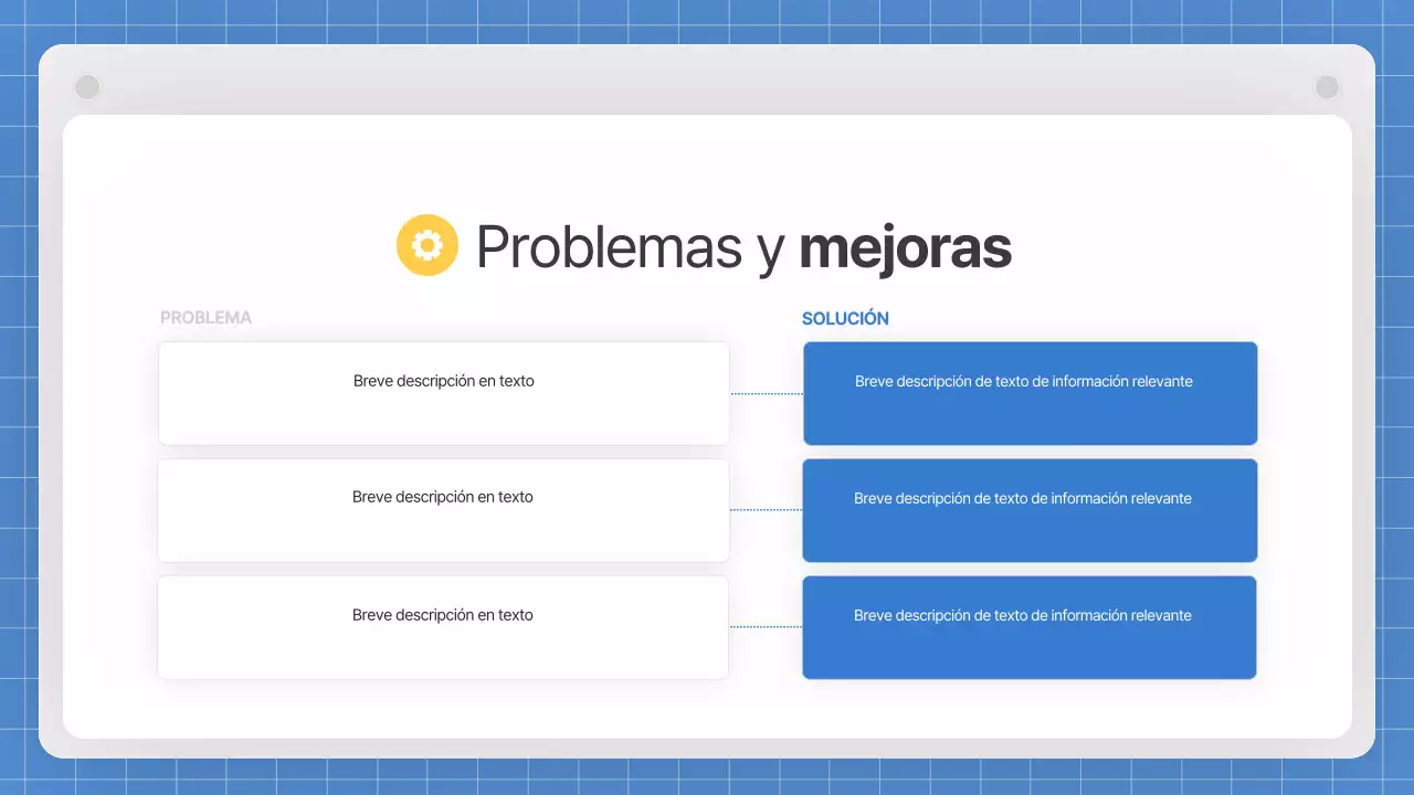 Un plan de negocio gris y limpio