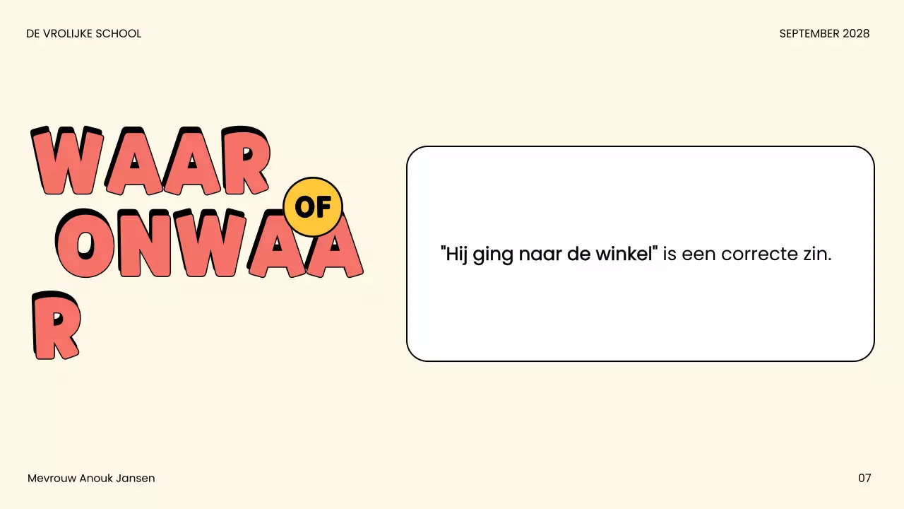 aankondiging beige comic quiz