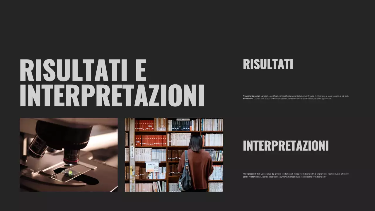 Presentazione del progetto di gruppo nero e arancione