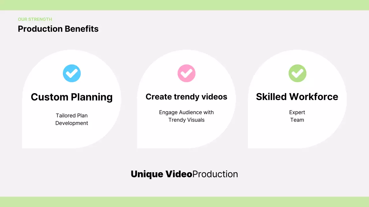 Apresentação de vídeo verde moderno