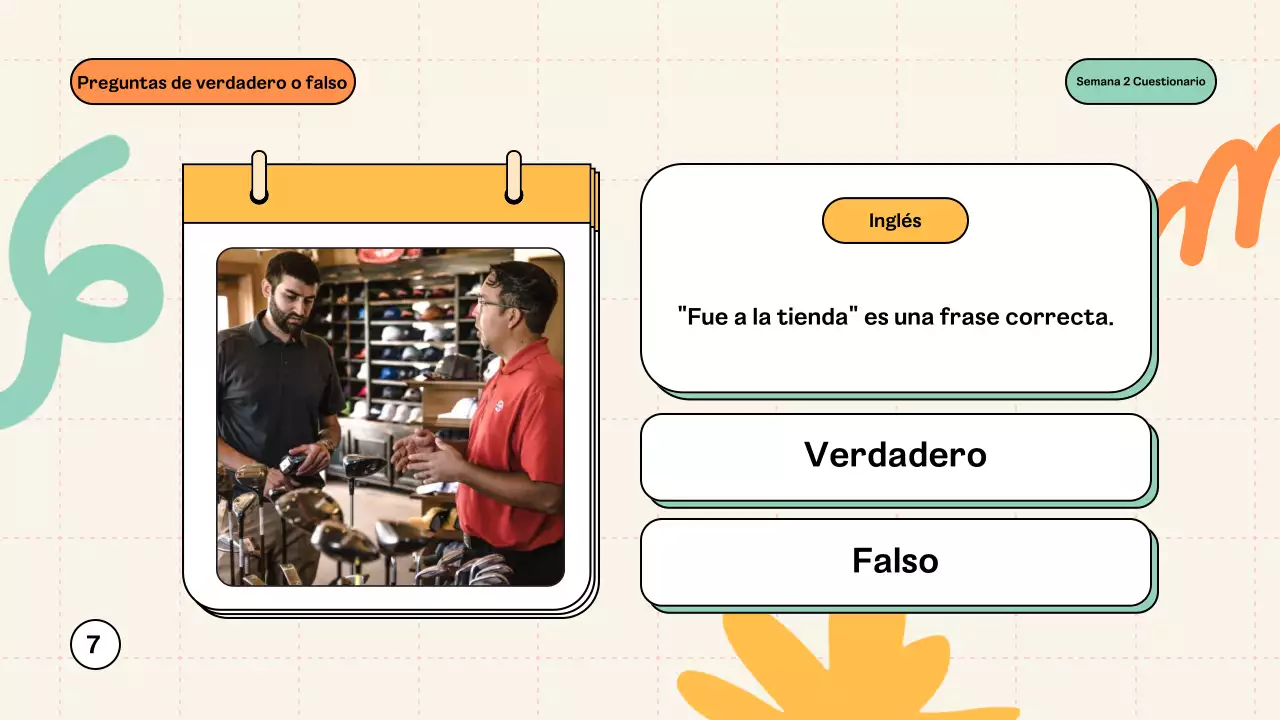 Mint Modern Quiz Material de clase