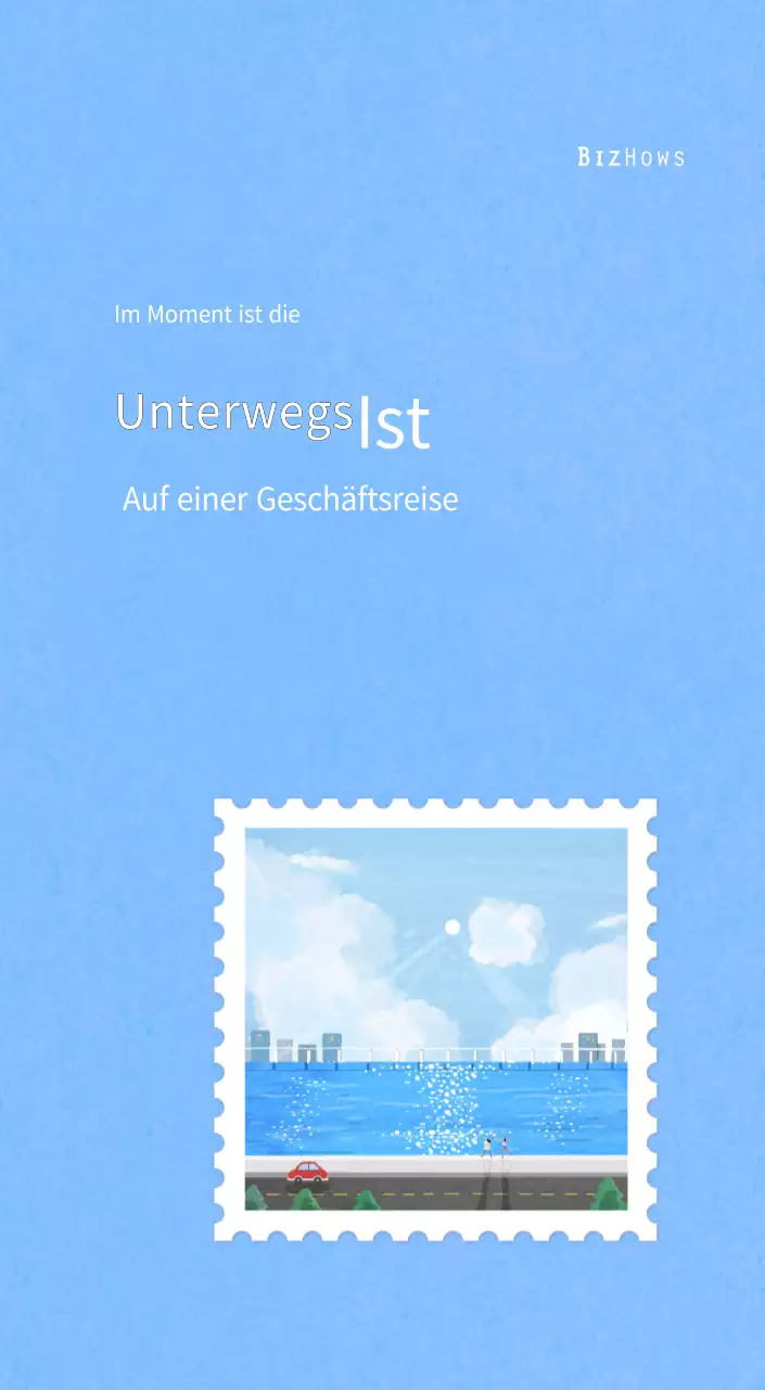 Stempelillustrationen mit einem warmen Konzept