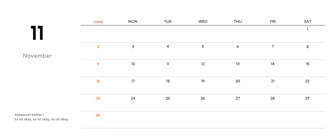 Ein weiß-braunes sentimentales Café