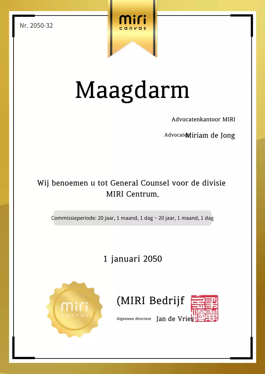 Gold Classic Werkgelegenheid