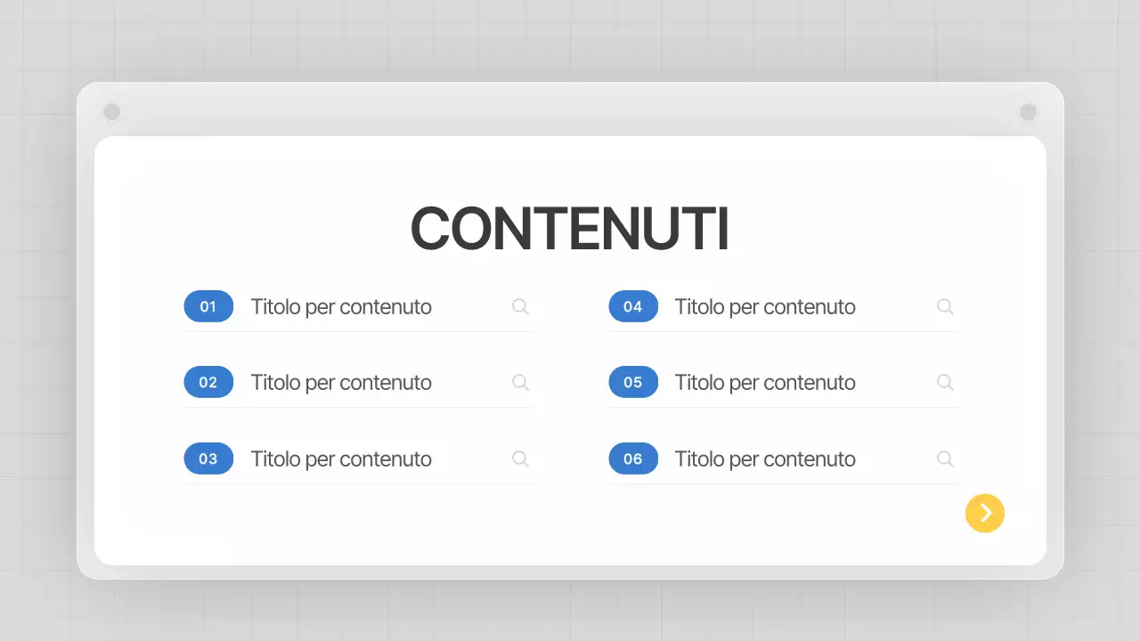 Un business plan grigio e pulito