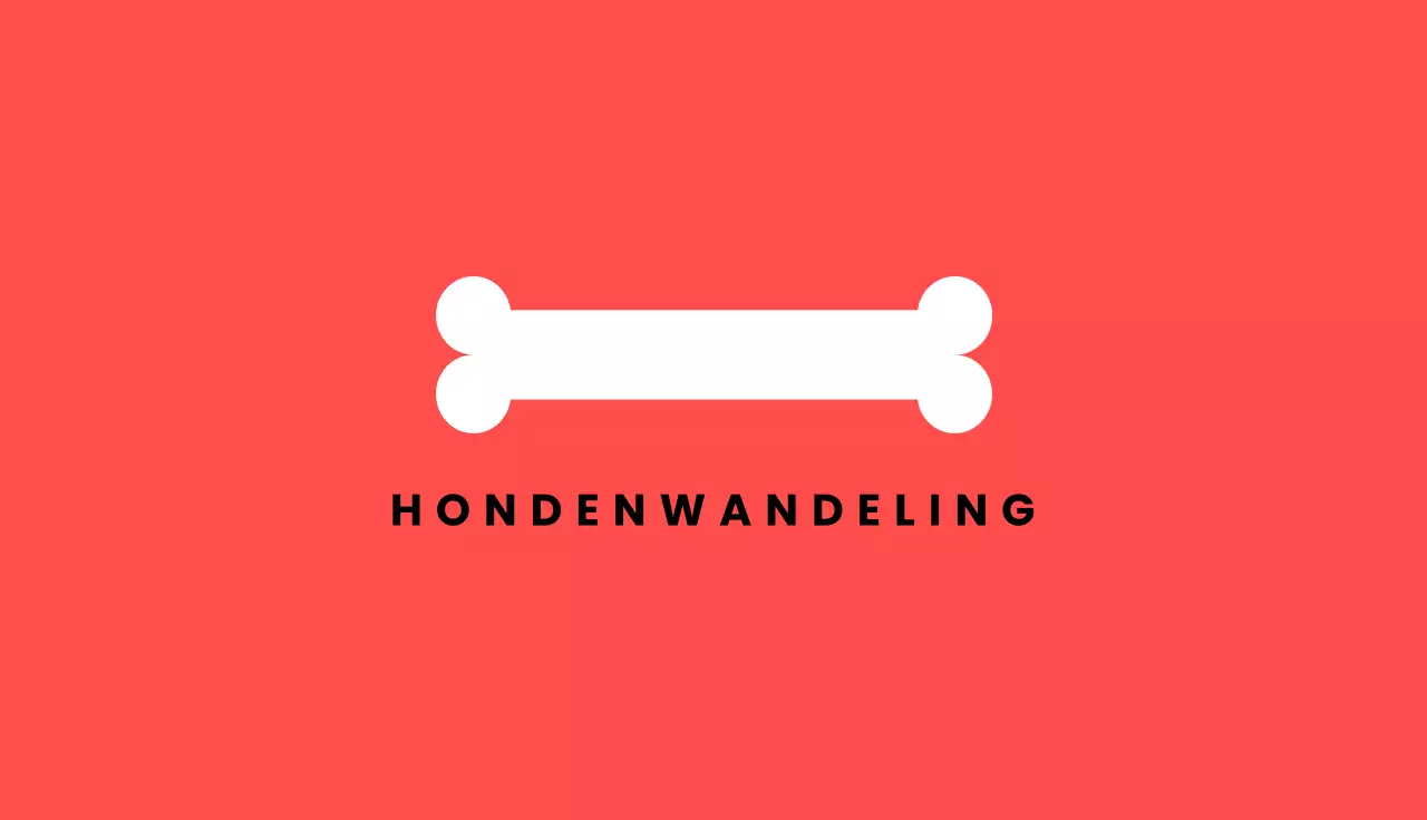 rood minimaal visitekaartje