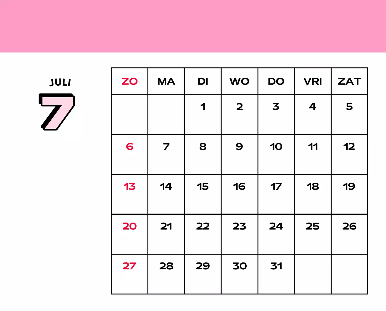 Kleurrijke kalenders met verschillende retro-illustraties