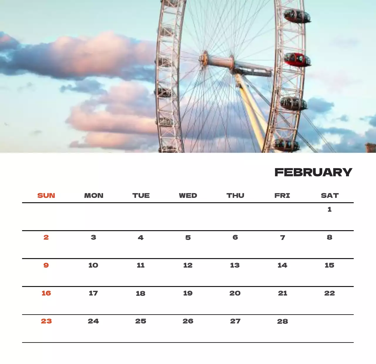 ảnh bầu trời lịch lịch gọn gàng