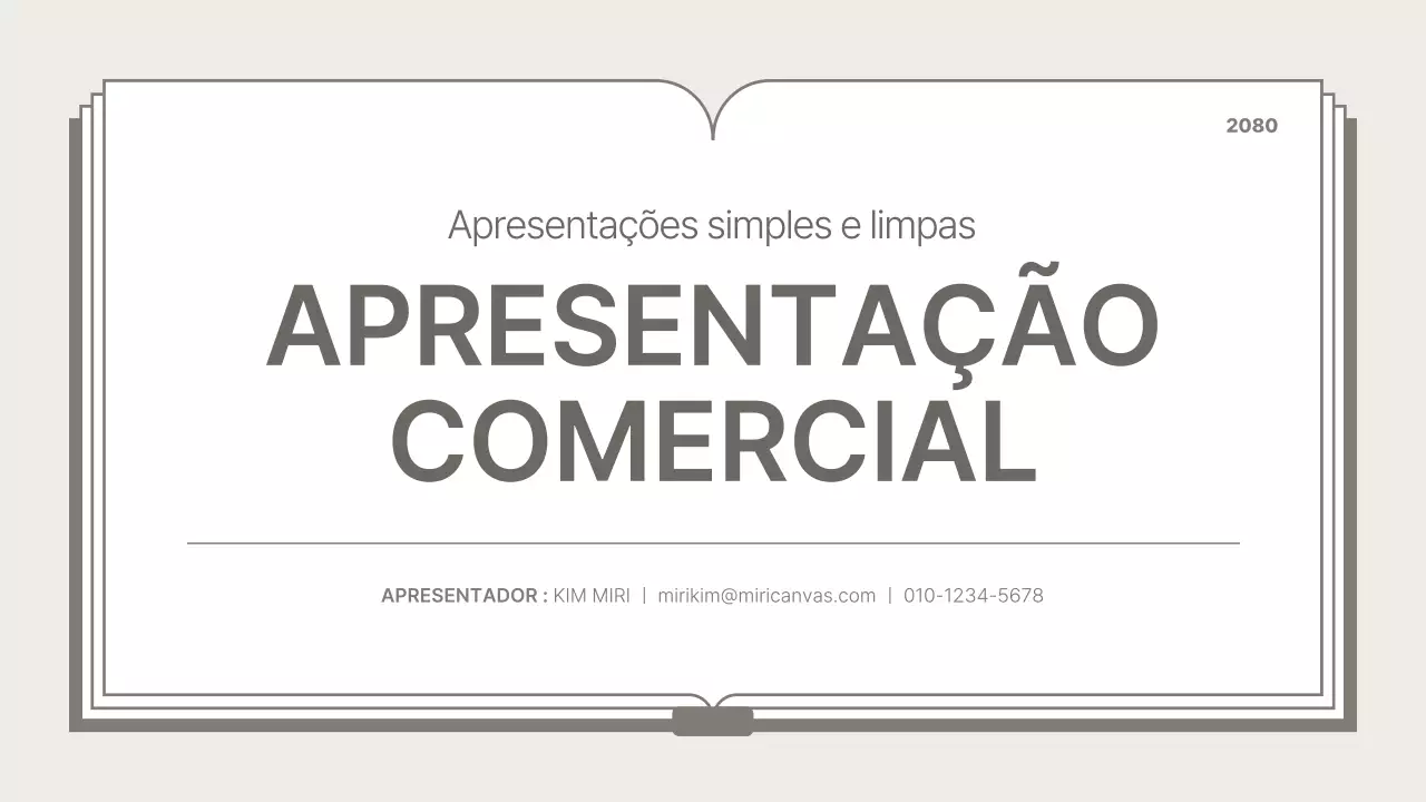 Um plano de negócios limpo e bege