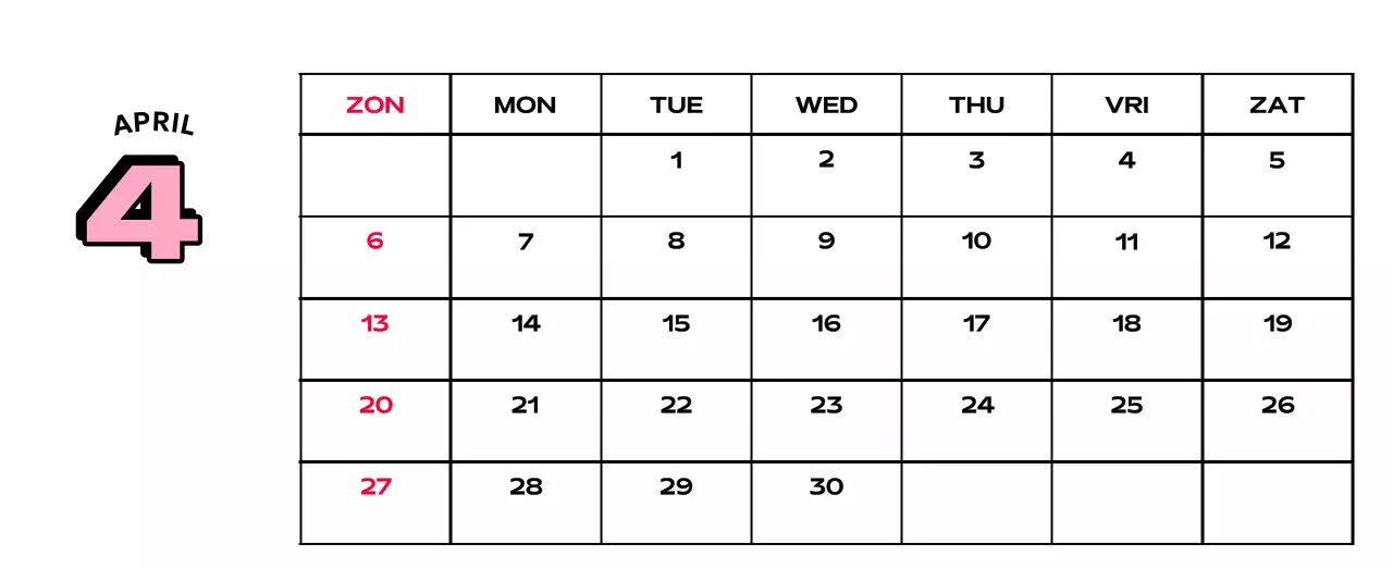 Kleurrijke kalenders met verschillende retro-illustraties