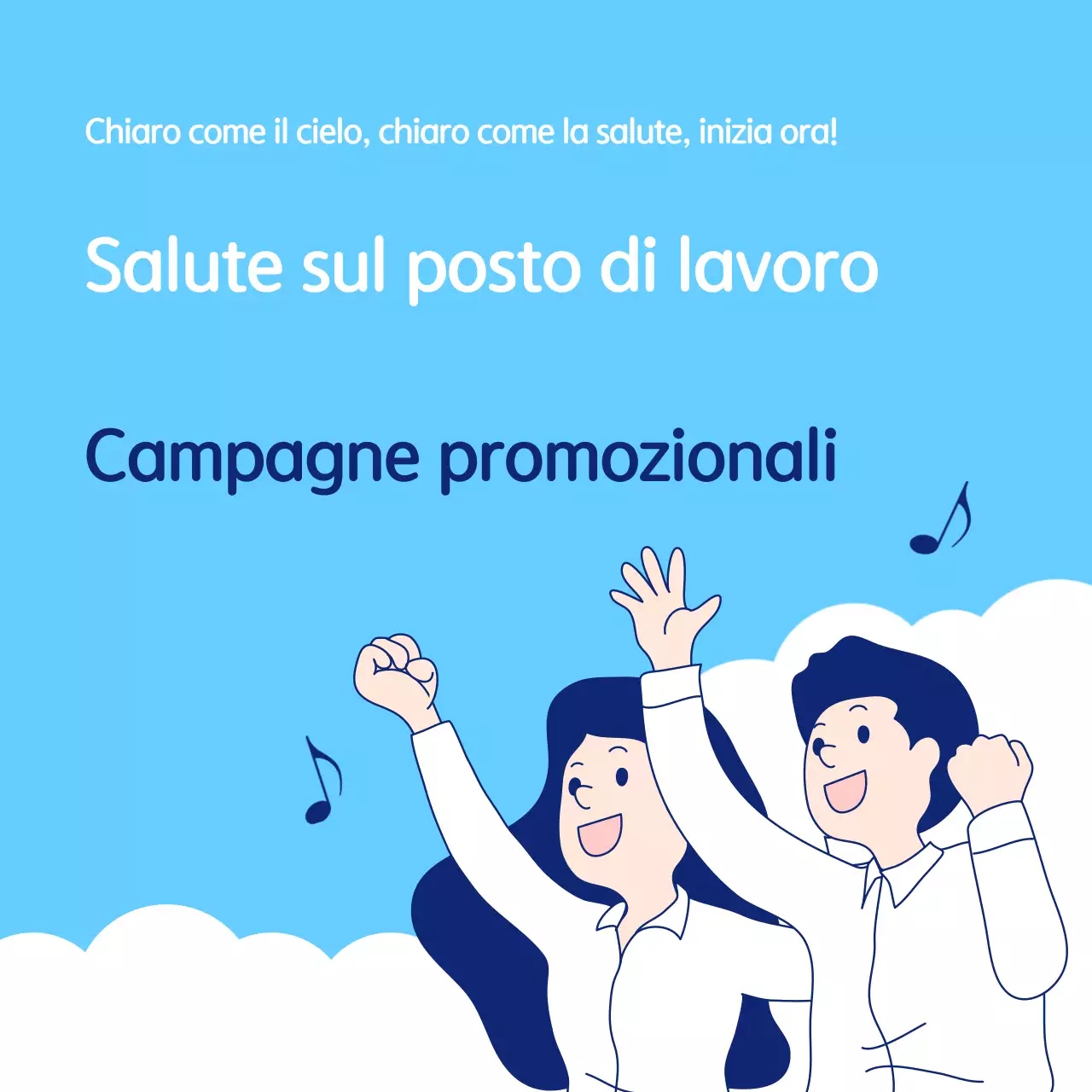 Azzurro Guida alla campagna semplice