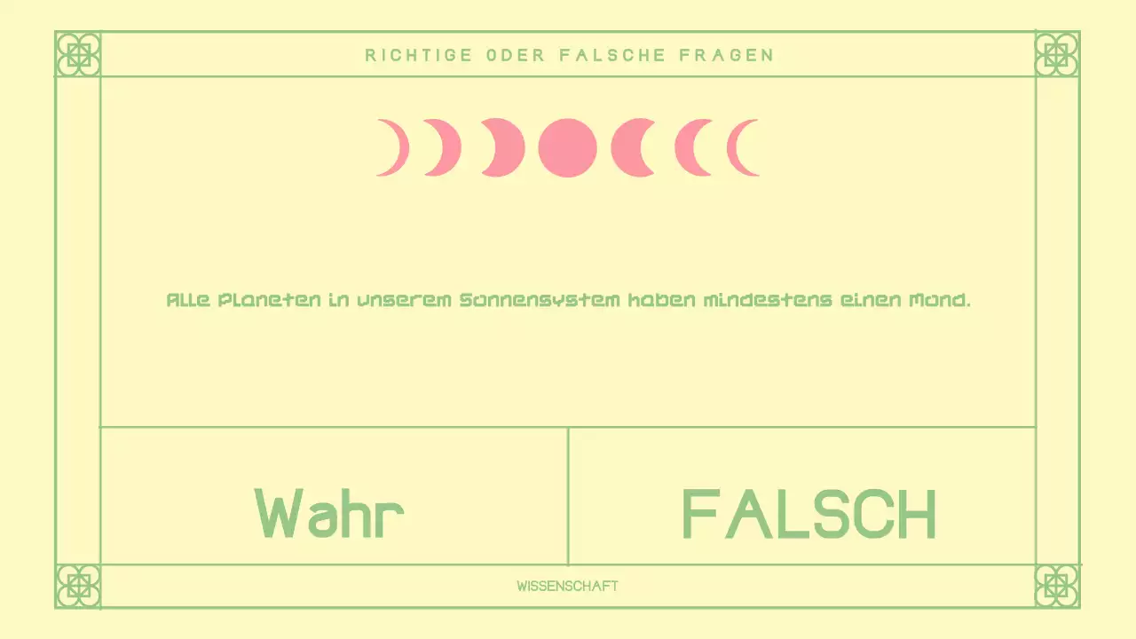 Niedliches rosa orientalisches Quiz-Layout