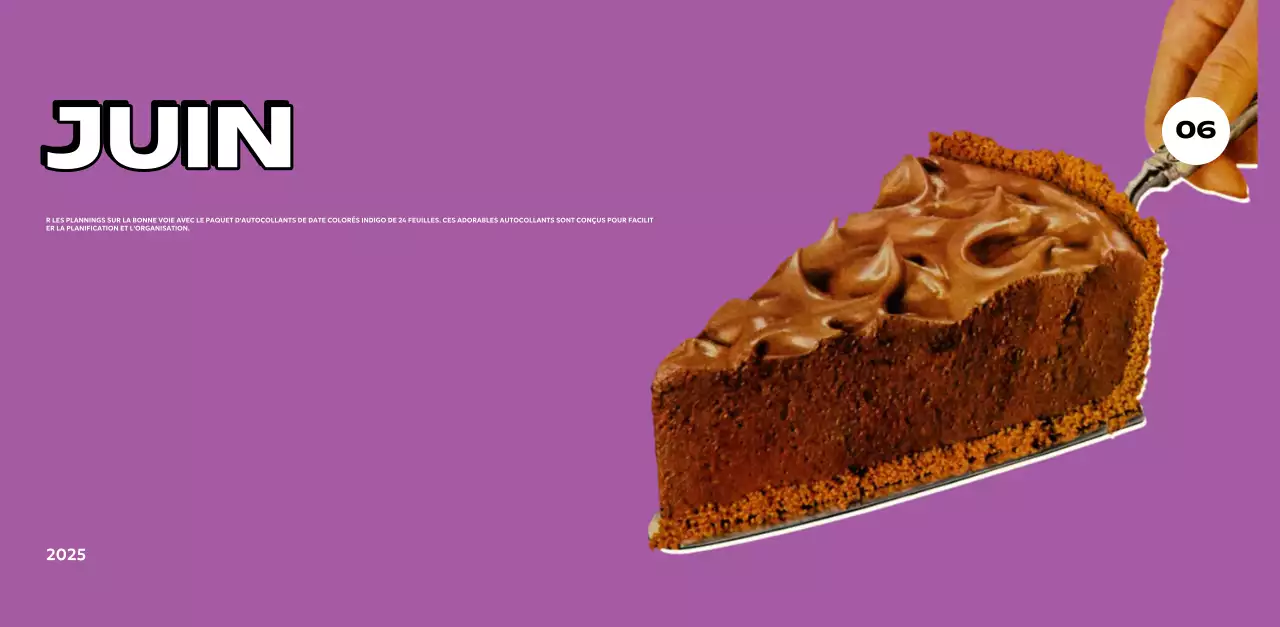 Calendriers colorés avec une variété d'illustrations rétro