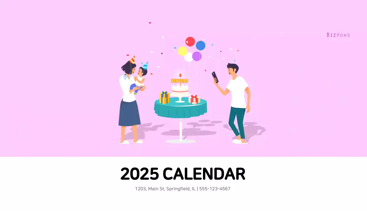 Multicolored family illustration concept