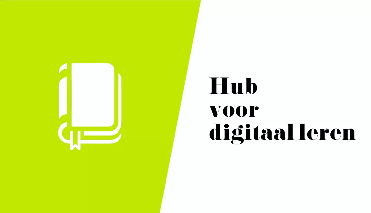 groen minimalistisch visitekaartje