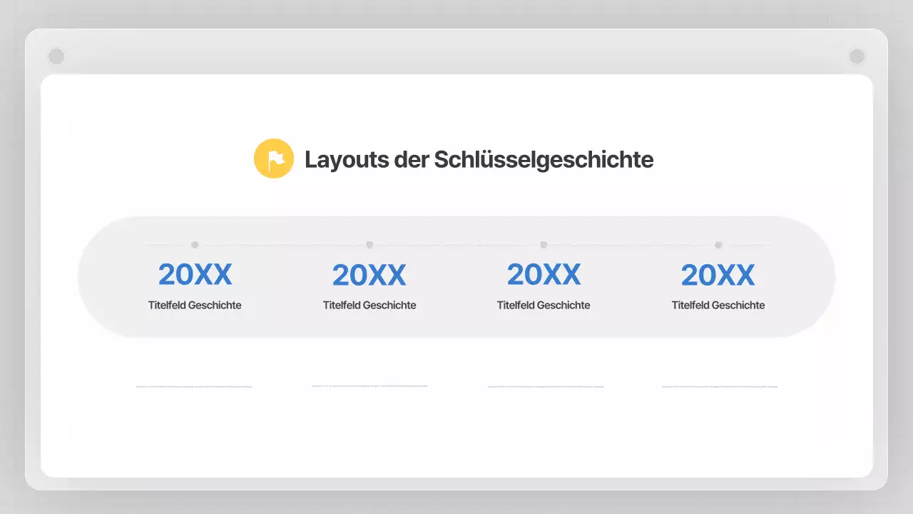 Ein grauer, sauberer Geschäftsplan