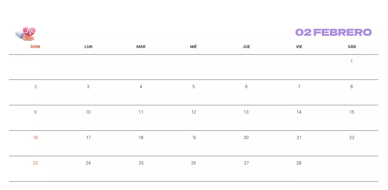 Un hospital festivo con ilustraciones de temática sanitaria y familiar y acentos de color