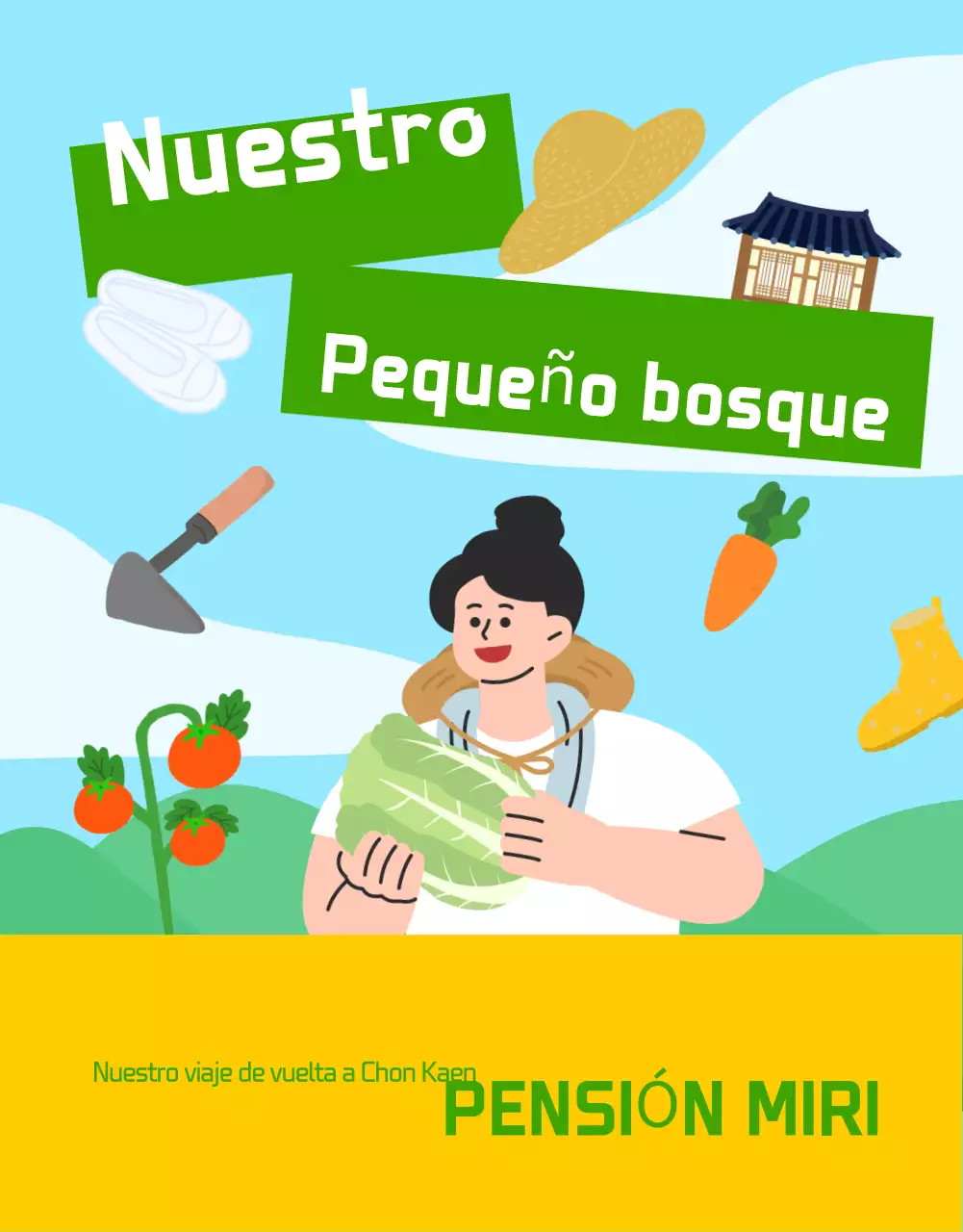 Promover experiencias rurales en azul claro